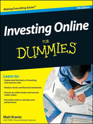 cover image of Investing Online For Dummies